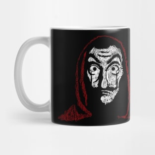 Money Heist Hand Draw Mug